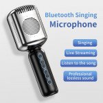 Wholesale Retro Vocal Karaoke Microphone Portable Handheld Bluetooth Speaker KTV KM600 for Universal Cell Phone And Bluetooth Device (Gold)