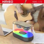 Wholesale TWS Bluetooth 5.0 Speaker: Portable, Rechargeable, Super Bass, RGB LED Light KMS-172 for Universal Cell Phone And Bluetooth Device (Black)