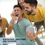 Wholesale Cute Bluetooth Speaker & Microphone: Portable Karaoke Fun, Loud Sound for Music & Song KMS-180 for Universal Cell Phone And Bluetooth Device (Black)