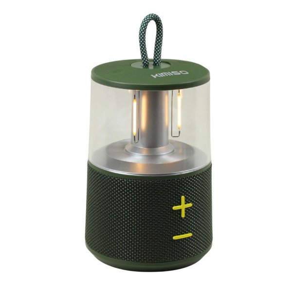 Wholesale Portable Bluetooth Speaker with Light Lamp and Carry Handle for Outdoor Adventures KMS265 for Universal Cell Phone And Bluetooth Device (Green)