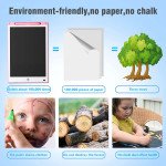 Wholesale LCD Writing Tablet for Kids 12 Inch, Colorful Doodle Board Drawing Tablet, Erasable Reusable Writing Pad, Educational Toy for Children Kid Party Outdoor and Indoor Play (Black)