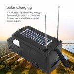 Wholesale Recreational Vehicle Van Design Portable Bluetooth Speaker - Solar Powered, Multi-Media Compatibility L315 for Universal Cell Phone And Bluetooth Device (Black)