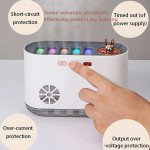 Wholesale Aroma Humidifier with Multi-Color LED Mist - Essential Oil Diffuser LA0649 for Home, Office & Outdoor Use (White)