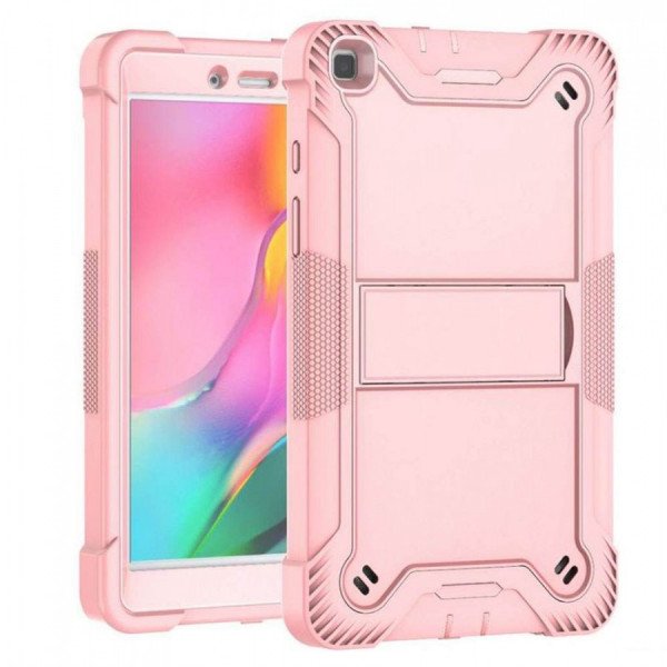 Wholesale Heavy Duty Full Body Shockproof Protection Kickstand Hybrid Tablet Case Cover for Apple iPad 9.7 [2018 / 2017] (Rose Gold)