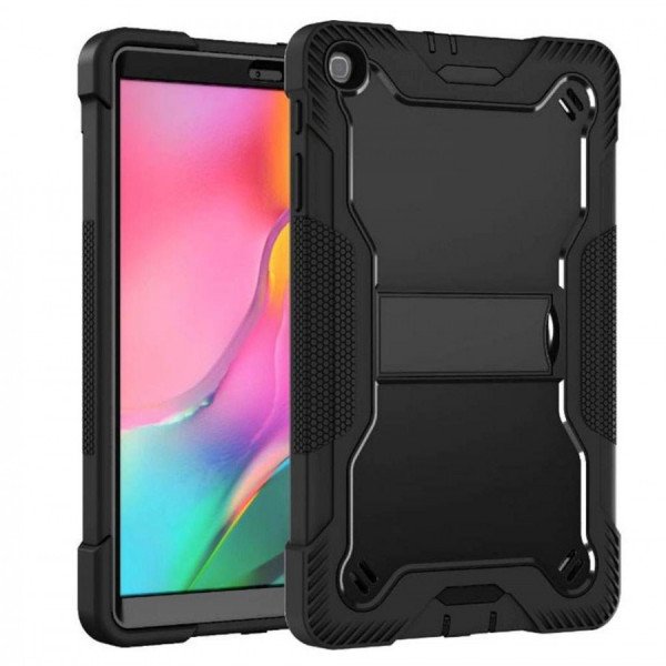 Wholesale Heavy Duty Full Body Shockproof Protection Kickstand Hybrid Tablet Case Cover for Apple iPad 10.2 8th / 7th Gen [2020 / 2019] (Black)