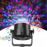 Wholesale Disco Ball LED Strobe Light Plug and Play Bluetooth Wireless Speaker LT910 for Universal Cell Phone And Bluetooth Device (Black)