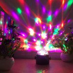 Wholesale Disco Ball LED Strobe Light Plug and Play Bluetooth Wireless Speaker LT910 for Universal Cell Phone And Bluetooth Device (Black)