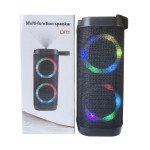 Wholesale Outdoor and Indoor LED Light Portable Wireless Speaker with rich HD sound quality, Standby battery, Wireless Stereo for Home Party Travel Camping Hiking for iPhone, Cell Phone, Universal Devices LV11 (Blue)