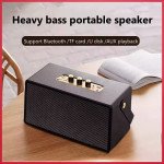 Wholesale Rich Bass  Bluetooth Wireless Speaker with Carrying Strap – Premium Portable Audio Solution (Black)