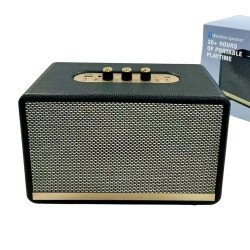 Heavy Bass Bluetooth Wireless Speaker – Portable Sound Box for Detailed Audio (Black)