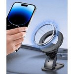 Wholesale MagSafe Car Mount 360° Rotating Magnetic Dashboard Phone Holder with Powerful Magnets M220 for Universal Cell Phone with Magsafe Built-In (Black)