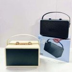 Wholesale Powerful Stereo Bass and Subwoofer Design Bluetooth Speaker – Portable Sound Box with Carrying Strap (Black)