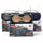 Wholesale Portable Wireless Bluetooth Speaker with FM Radio, Multi LED Colors Lights, Stereo Sound, Booming Bass, Easy to Carry for iPhone, Cell Phone, Universal Devices MF210 (Gold)