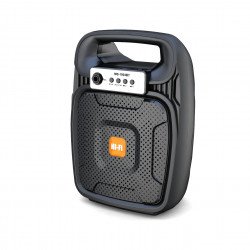 Multimedia Mobile LED Light Portable Bluetooth Wireless Speaker with Handle for iPhone, Cell Phone, Universal Devices MS1904 (Black) Multimedia Mobile LED Light Portable Bluetooth Wireless Speaker with Handle for iPhone, Cell Phone, Universal Devices MS1904 (Black)