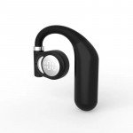 Wholesale Single Ear Earpiece Open Conductive Bluetooth Wireless Earphone With LED Battery Display MSL-15 for Universal Cell Phone And Bluetooth Device (Black)