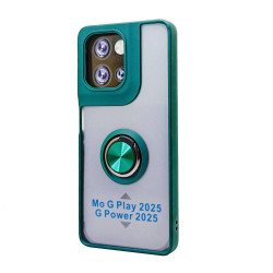 Tuff Slim Armor Hybrid Ring Stand Case for Motorola Moto G Play / G Power 2025 (Green) Tuff Slim Armor Hybrid Ring Stand Case for Motorola Moto G Play / G Power 2025 (Green)
