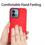 Wholesale Glossy Dual Layer Armor Defender Hybrid Protective Case Cover for Motorola Moto G Stylus 5G 2023 (Purple)