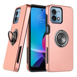 Dual Layer Armor Hybrid Stand Ring Case for Motorola Moto G Stylus 5G 2023 (Rose Gold) Dual Layer Armor Hybrid Stand Ring Case for Motorola Moto G Stylus 5G 2023 (Rose Gold)
