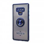 Tuff Slim Armor Hybrid Ring Stand Case for Samsung Galaxy Note 9 (Navy Blue)