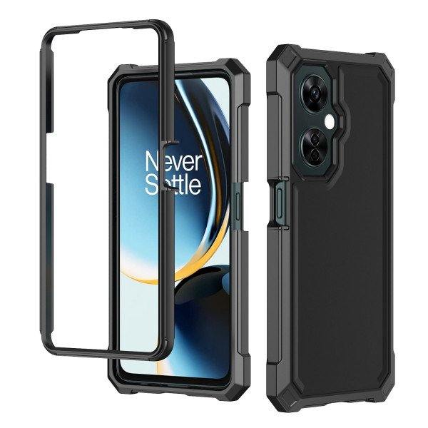 Wholesale Preimum Dual Layer Strong Tuff Hybrid Case for OnePlus Nord N30 5G (Black)