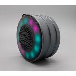 Wholesale Universal Portable Bluetooth Speaker with RGB Lights - Mini Round Shape Design for Wireless Music Streaming OP-18 for Universal Cell Phone And Bluetooth Device (Green)