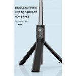 Wholesale Premium Cellphone Selfie Stick Tripod with Adjustable Angles and Wireless Remote for Universal Cell Phones (Black)