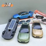 Wholesale Solar-Powered Spoiler Wing Car Design Bluetooth Speaker - Portable Wireless Audio System for Outdoor Entertainment P338 for Universal Cell Phone And Bluetooth Device (Green)