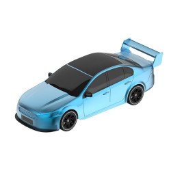 Solar-Powered Spoiler Wing Car Design Bluetooth Speaker - Portable Wireless Audio System for Outdoor Entertainment P338 for Universal Cell Phone And Bluetooth Device (Blue)
