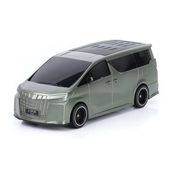 Wholesale Solar-Powered Mini Van Bluetooth Speaker - Portable Wireless Sound System for Outdoor Activities P339 for Universal Cell Phone And Bluetooth Device (Green)