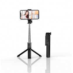Professional Selfie Stick Tripod with Wireless Remote Control - Extendable 3.3ft Universal Phone Holder with Adjustable Angles P40S for Universal Cell Phones (Black) Professional Selfie Stick Tripod with Wireless Remote Control - Extendable 3.3ft Universal Phone Holder with Adjustable Angles P40S for Universal Cell Phones (Black)