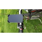 Wholesale Heavy Duty X Claw Stainless Steel Strong Full Grip Motorcycle, Bike, Scooter Mount Phone Holder PB04AD for Universal Cell Phone (Black)
