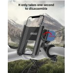 Wholesale Lock and Release Style Strong Grip 360 Rotation Phone Holder Motorcycle, Bike, Scooter Mount PB05AD for Universal Cell Phone (Black)