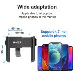 Wholesale Lock and Release Style Strong Grip 360 Rotation Phone Holder Motorcycle, Bike, Scooter Mount PB05AD for Universal Cell Phone (Black)