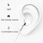 Wholesale Type-C USB HiFi Stereo Sound Wired Earbuds Headset with Mic and Volume Control for Universal Type-C Port Android Cell Phone and Device (White)