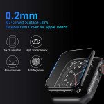 Wholesale 2pc PMMA Screen Protector with Easy Installation Kit Included for Apple Watch Series 9/8/7 [41MM] (Clear)