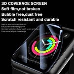 Wholesale Premium Protection PMMA Screen Protector with Easy Installation Kit for Apple Watch Series 8/7 [45MM] (Clear)