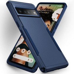 Heavy Duty Strong Armor Hybrid Trailblazer Case Cover for Google Pixel 7a (Navy Blue) Heavy Duty Strong Armor Hybrid Trailblazer Case Cover for Google Pixel 7a (Navy Blue)