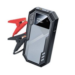 800A Peak Current Car Jump Starter with Smart Safety Protection, 6000mAh Power Bank and Flashlight (Black) 800A Peak Current Car Jump Starter with Smart Safety Protection, 6000mAh Power Bank and Flashlight (Black)