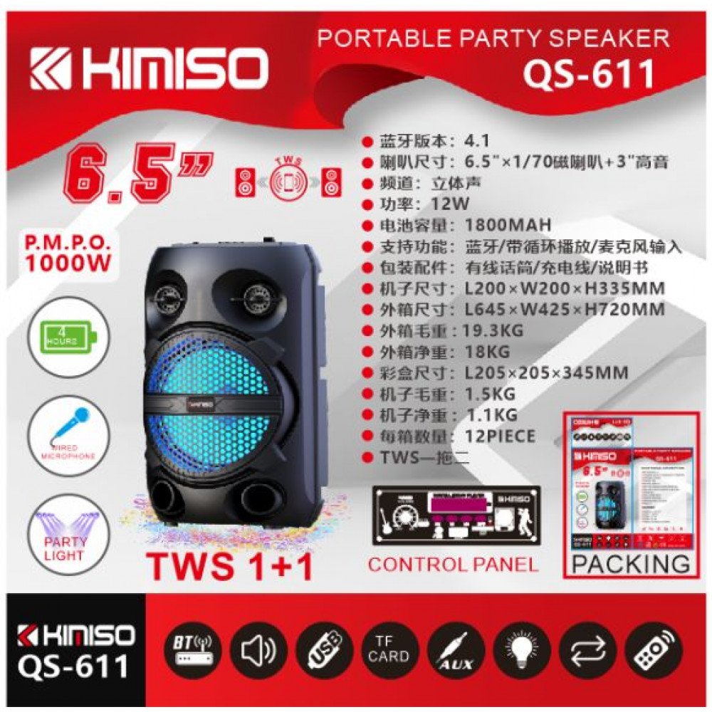 Bluetooth speaker with shop microphone for iphone