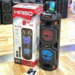 Wholesale Hi-Fi Bluetooth Speaker: Square Dance Party, LED Light, Subwoofer, with Mic QS8211 for Universal Cell Phone And Bluetooth Device (Black)