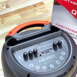 Wholesale Hi-Fi Bluetooth Speaker: Square Dance Party, LED Light, Subwoofer, with Mic QS8211 for Universal Cell Phone And Bluetooth Device (Black)