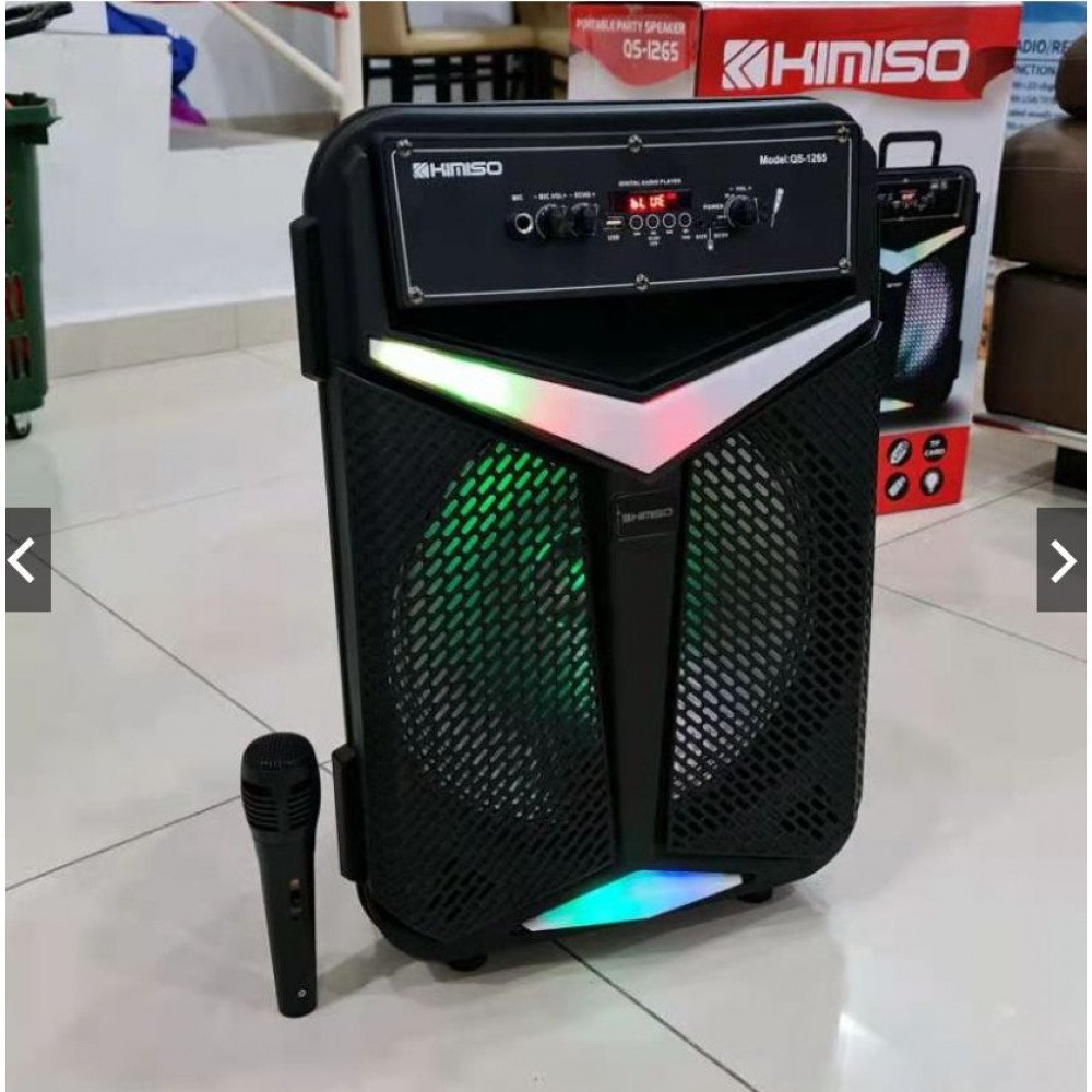Large speaker with lights on sale