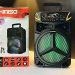 Wholesale Star Logo Design RGB Light Portable Bluetooth Speaker QS2611 for Phone, Device, Music, USB (Black)