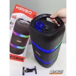 Wholesale RGB Color Light Karaoke Bluetooth Speaker - Wireless Portable Sound System with Multi-function Features QS3635 for Universal Cell Phone And Bluetooth Device (Black)