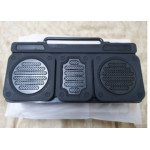 Wholesale Boombox FM Radio Bluetooth Speaker Portable With Handle RMS612 for Universal Cell Phone And Bluetooth Device (Blue)