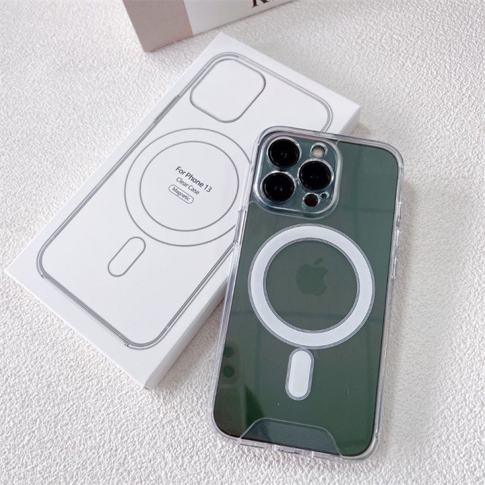 Buy MagSafe Transparent Shockproof Case For iPhone 13