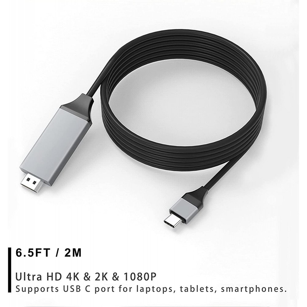 Wholesale TYPE-C to HDMI Adapter 6.5FT 1080P HDTV Cable