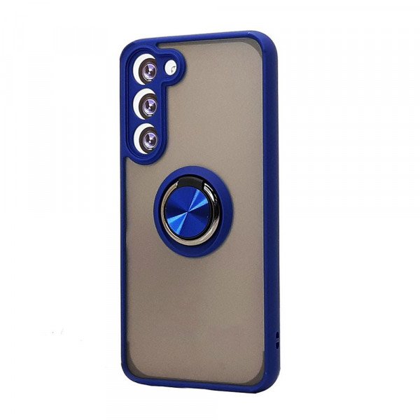 Wholesale Tuff Slim Armor Hybrid Ring Stand Case for Samsung Galaxy S23 FE (Navy Blue)