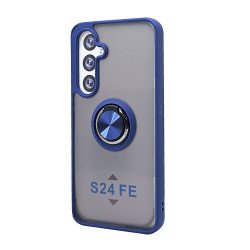 Tuff Slim Armor Hybrid Ring Stand Case for Samsung Galaxy S24 FE (Navy Blue) Tuff Slim Armor Hybrid Ring Stand Case for Samsung Galaxy S24 FE (Navy Blue)