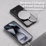 Wholesale Crystal Clear Transparent Slim Magnetic Cover Case Magsafe Compatible for Samsung Galaxy S25 Plus 5G (Clear)